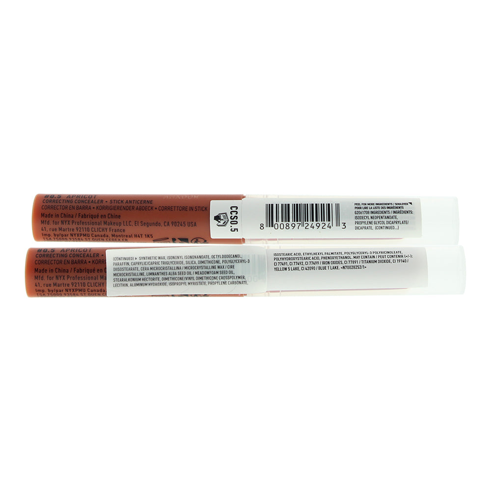 NYX Pro Fix Stick Correcting 0.5 Apricot Concealer 1.6g