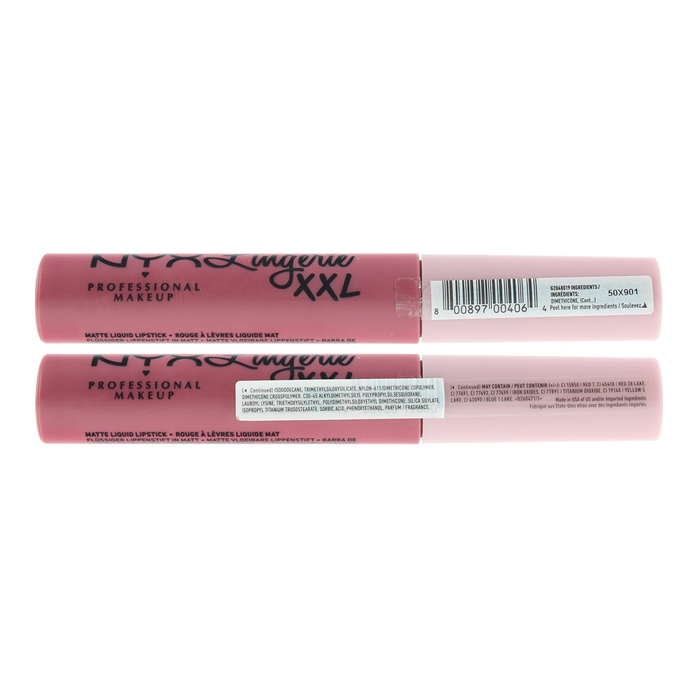 NYX Lingerie XXL Push'd Up Liquid Lipstick 4ml