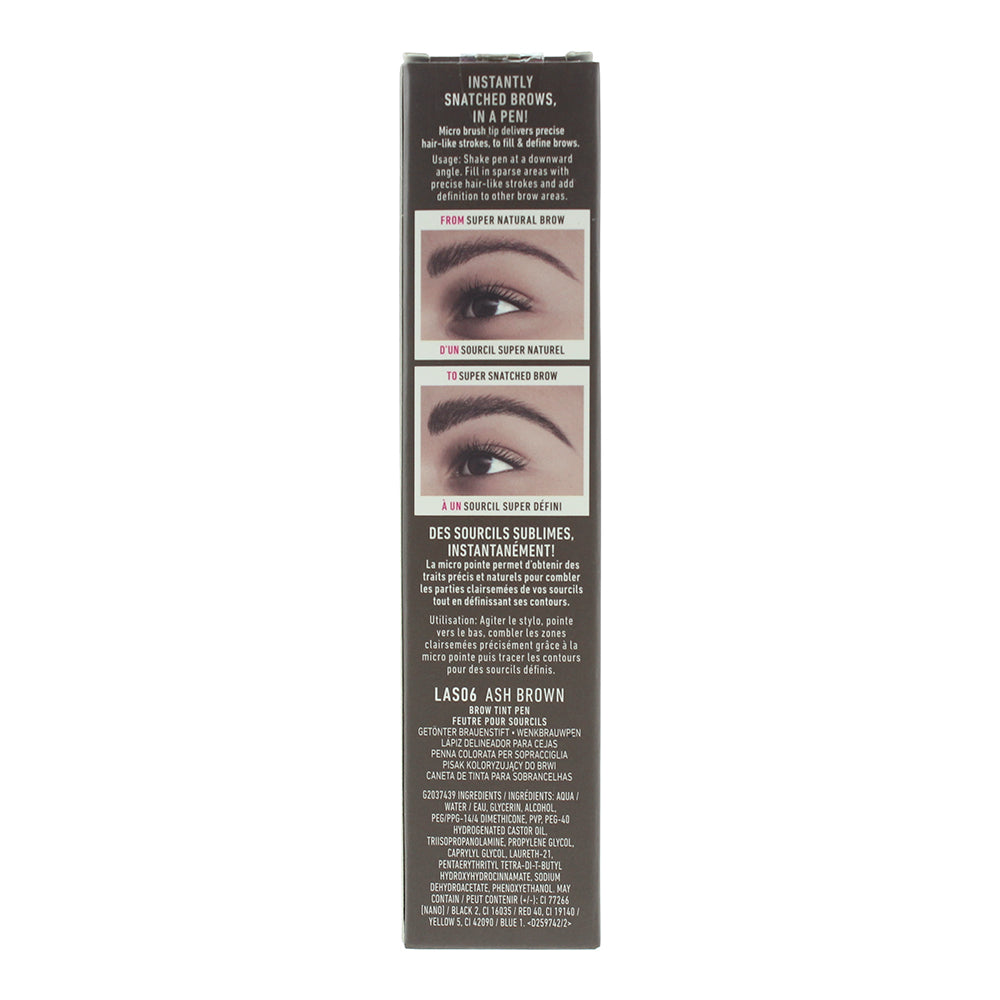 NYX Lift & Snatch Brow Tint Ash Brown Pencil 1ml