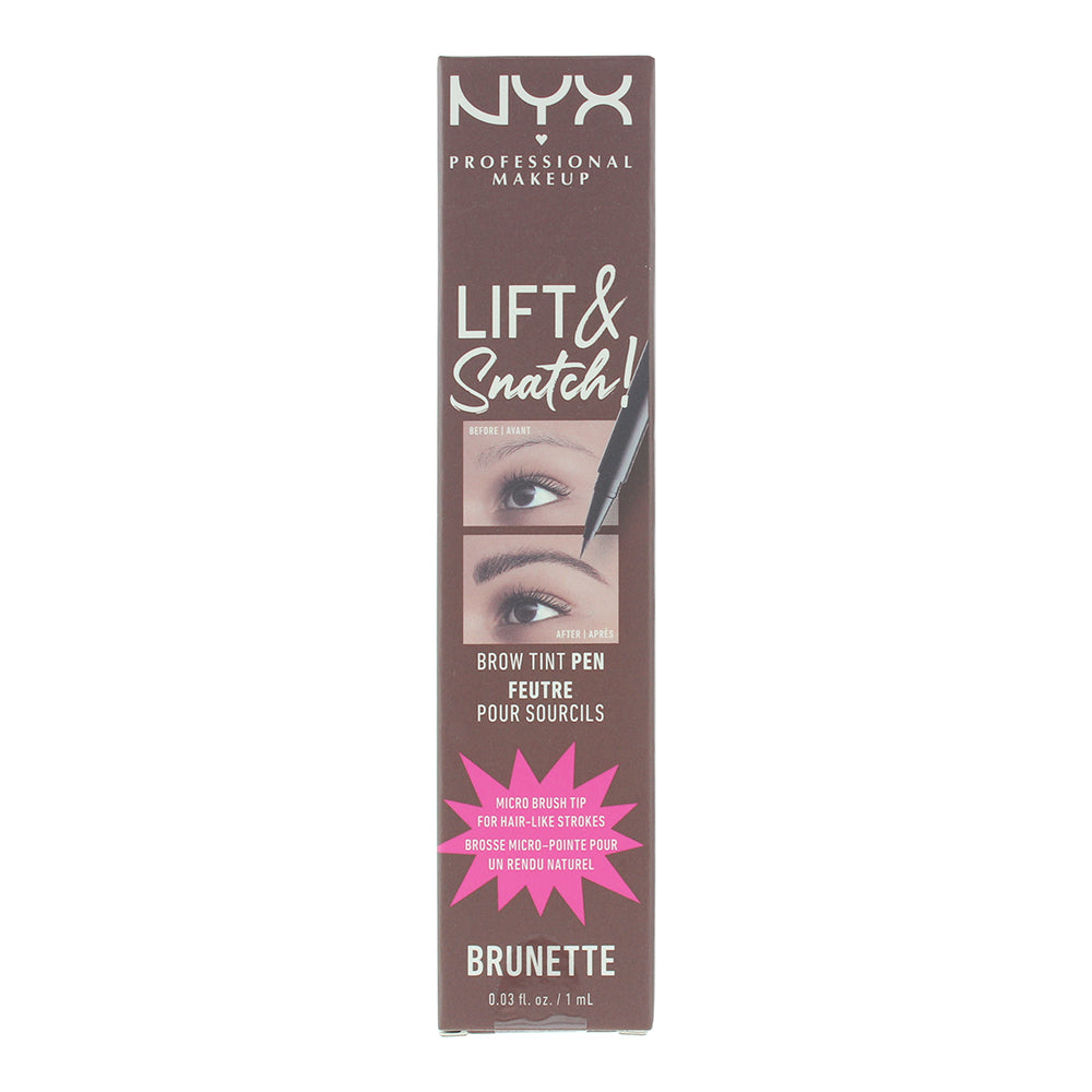 NYX Lift & Snatch Brow Tint Brunette Pencil 1ml - Box