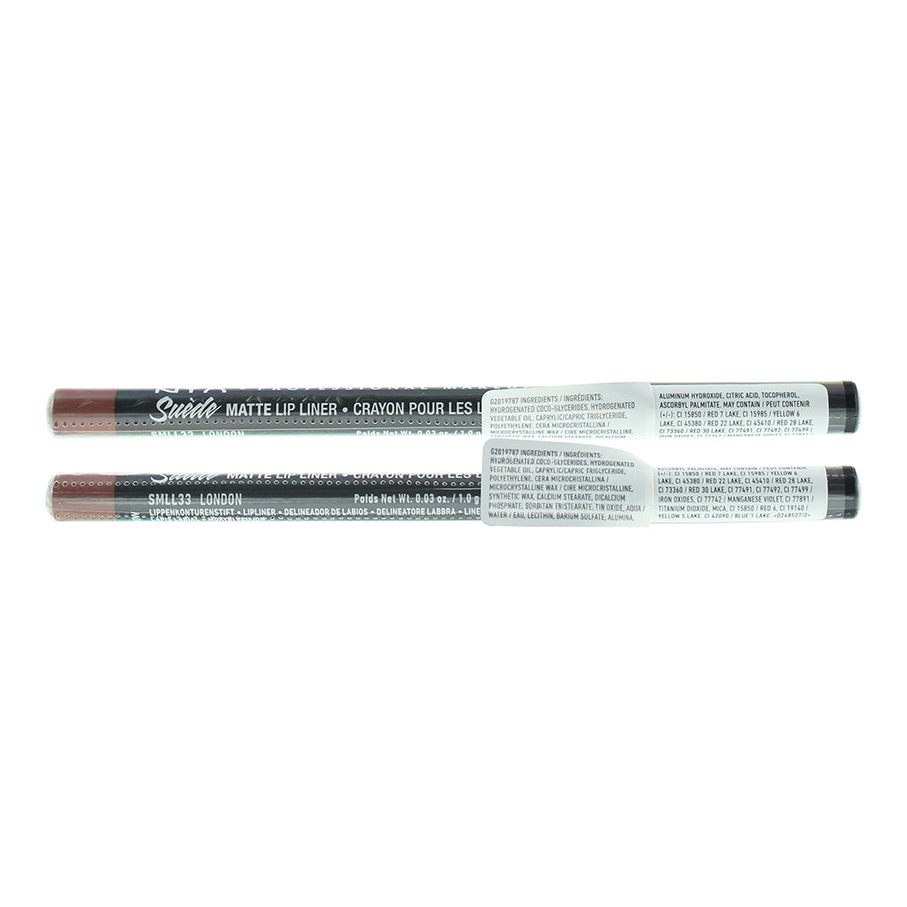 NYX Suede Matte London Lip Liner 1g