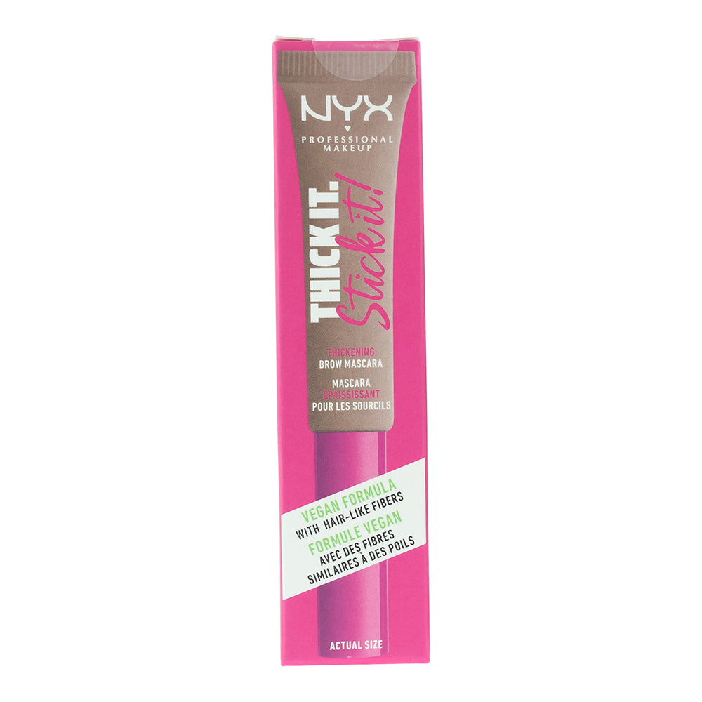 NYX Thick It. Stick It! Auburn Brow Mascara 7ml - Box