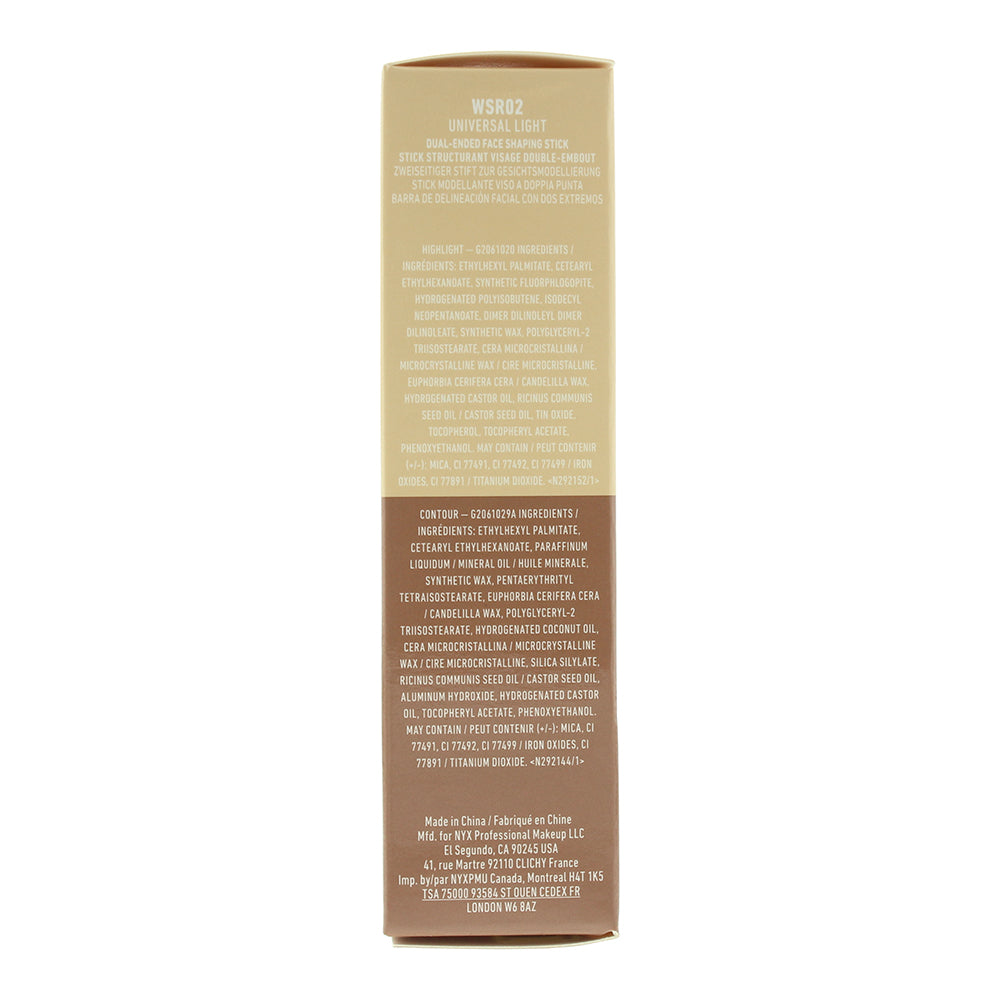 NYX Wonder Stick Duo Universal Light Stick 4g