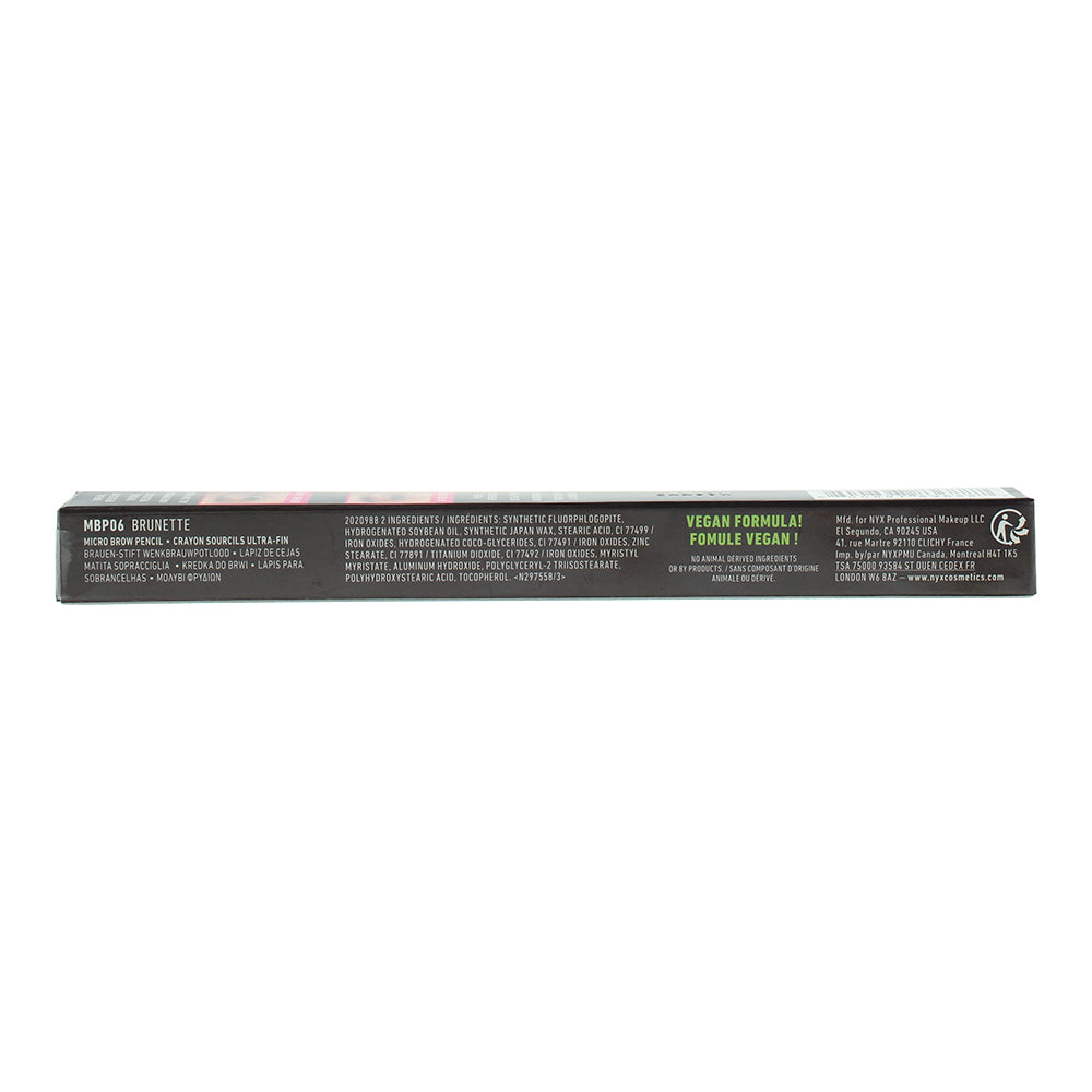 NYX Micro Brow Brunette Pencil 0.09g