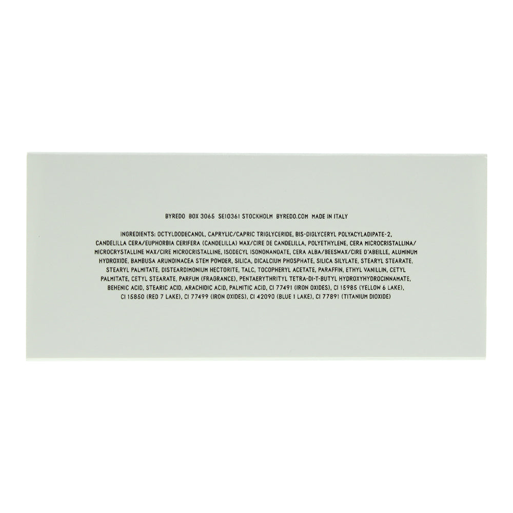 Byredo Worship Her 119 Lipstick 3g - Ingredients