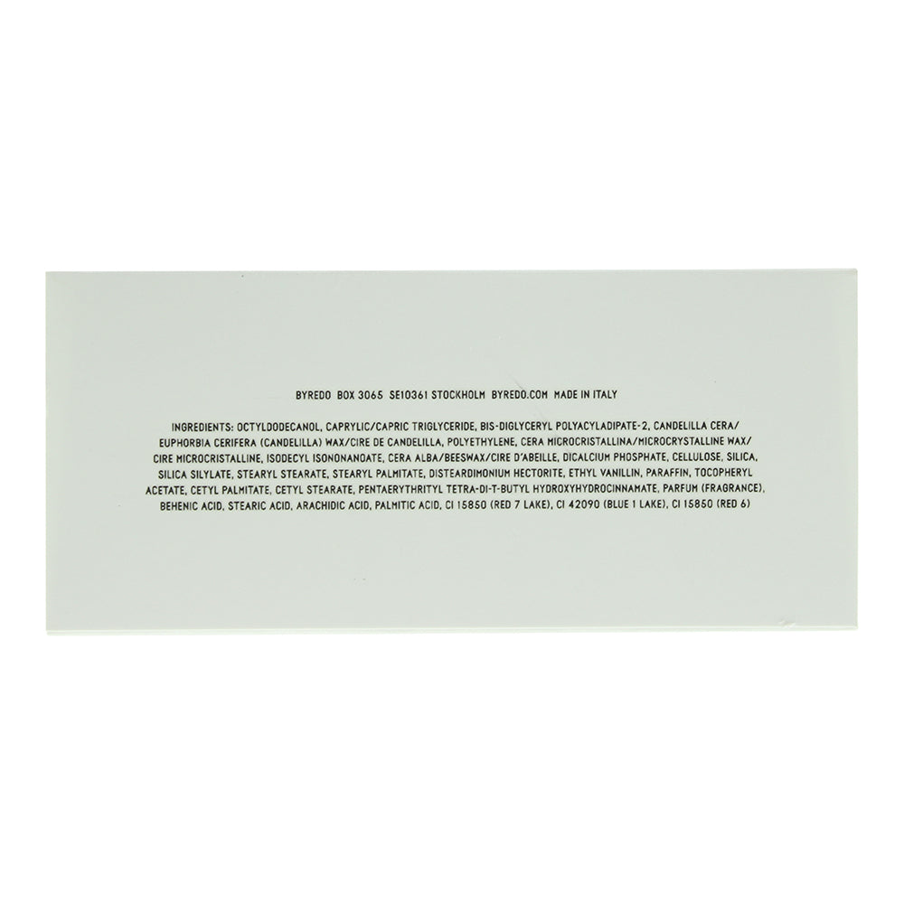 Byredo Mad Red 299 Lipstick 3g - Ingredients