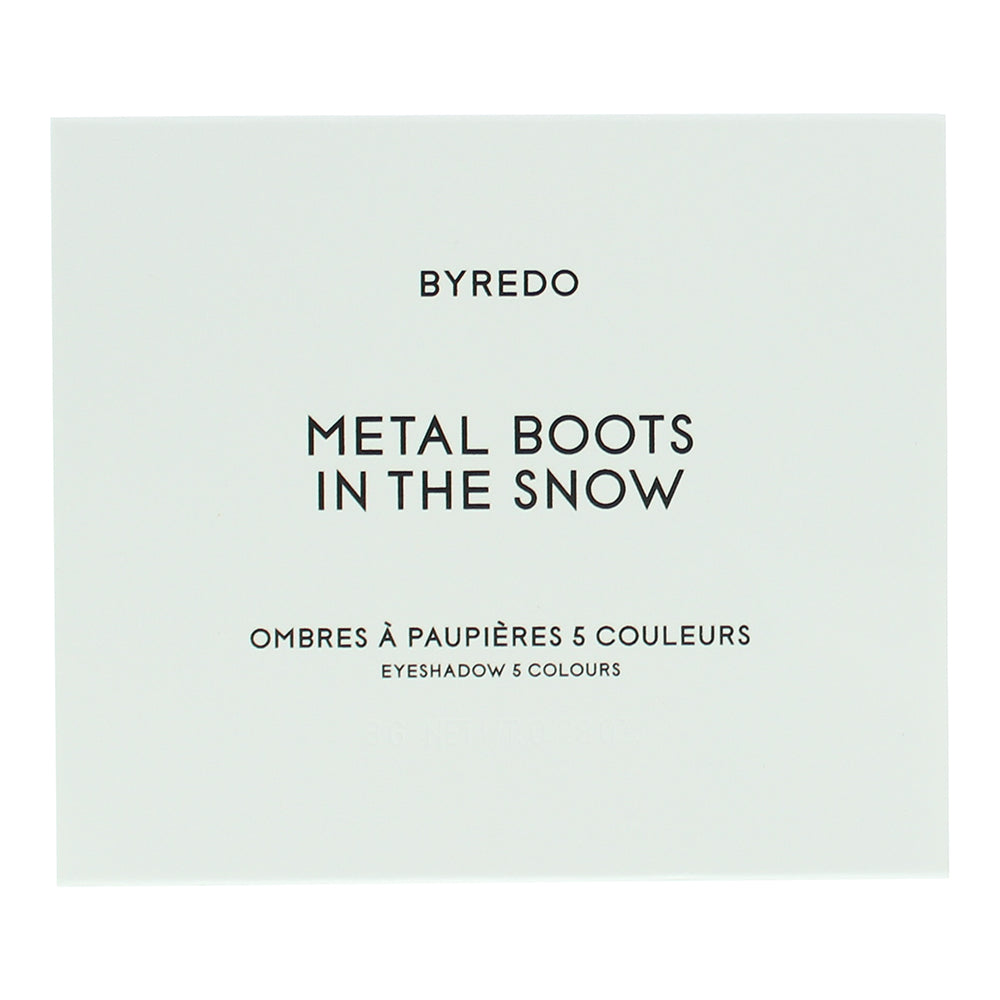 Byredo Metal Boots In The Snow Eye Shadow Palette 8g - Box
