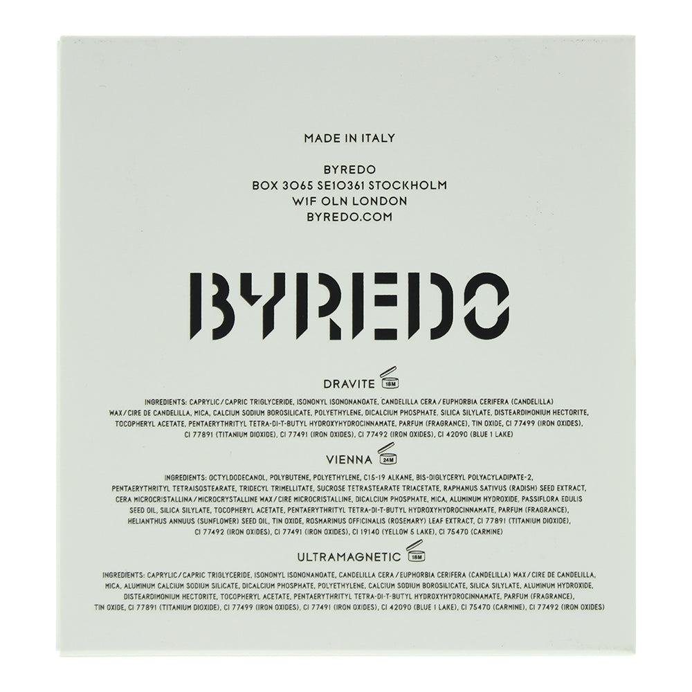 Byredo Plum Set Of 3 + Leather Pouch: Solar Flare