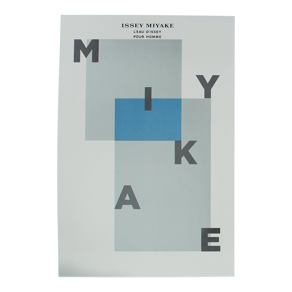 Issey Miyake L'eau D'issey Pour Homme 3 Piece Gift Set: Eau de Toilette 125ml - Box