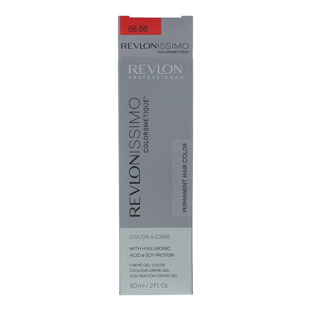 Revlon Revlonissimo Colorsmetique 66.66 Intense Purple Red Hair Colour 60ml - Box