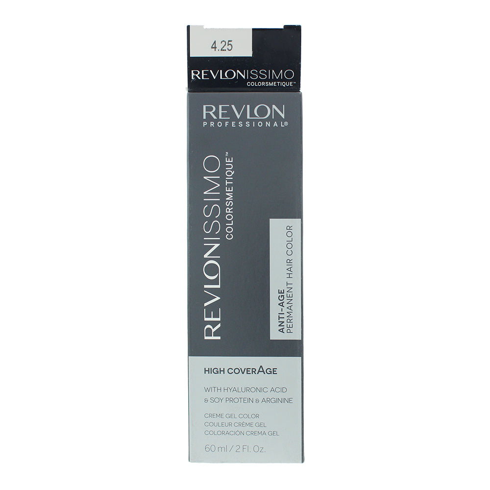 Revlon Revlonissimo Colorsmetique 4.25 Medium Chocolate Brown Hair Colour 60ml - Box
