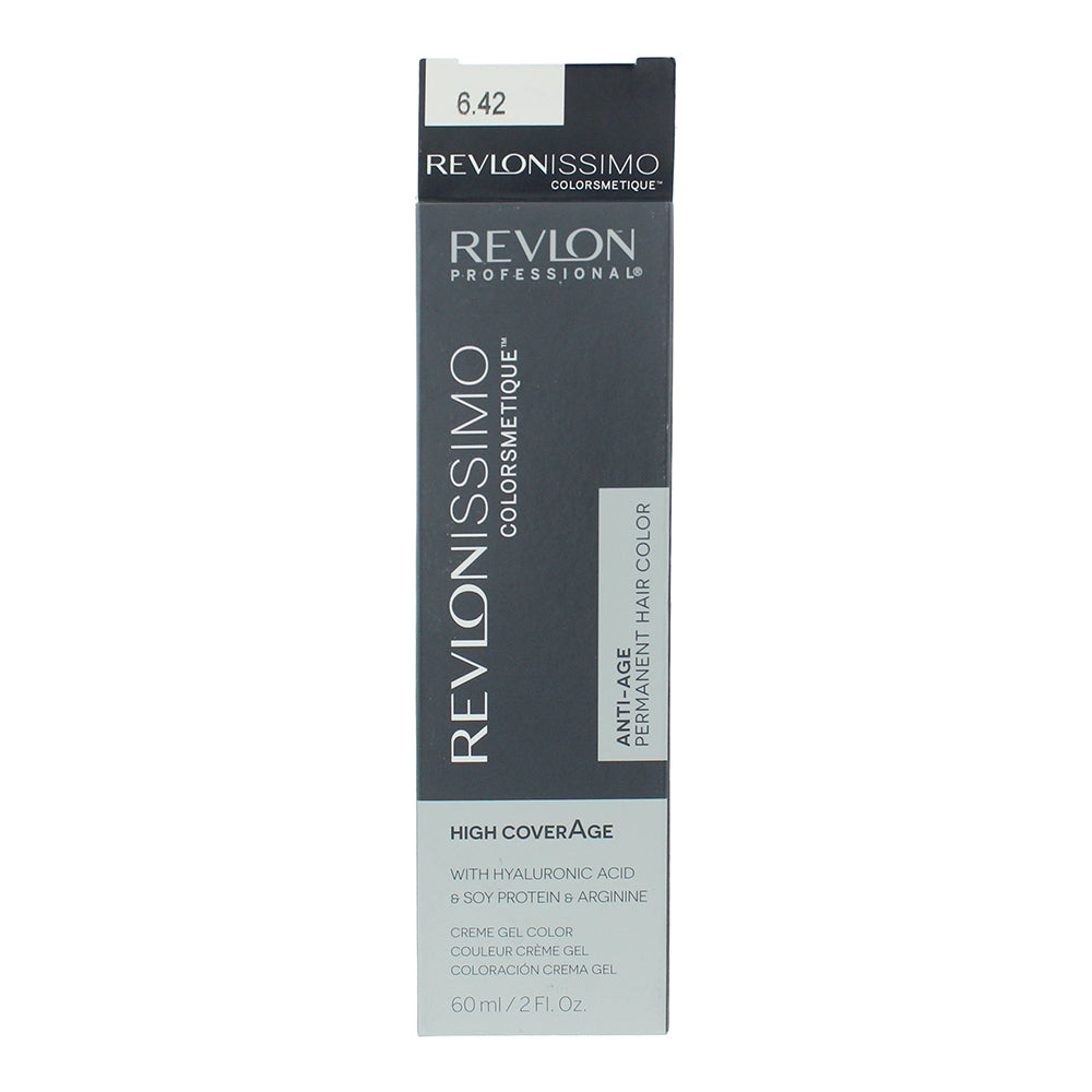Revlon Revlonissimo Colorsmetique 6.42 Dark Pearly Chestnut Blonde Hair Colour 6 - Box