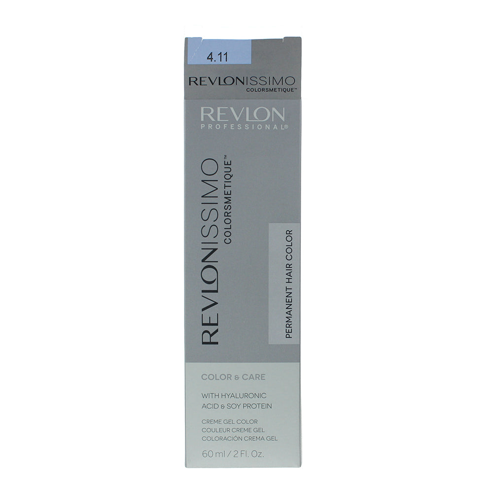 Revlon Revlonissimo Colorsmetique 4.11 Medium Intensive Ash Brown Hair Colour 60 - Box