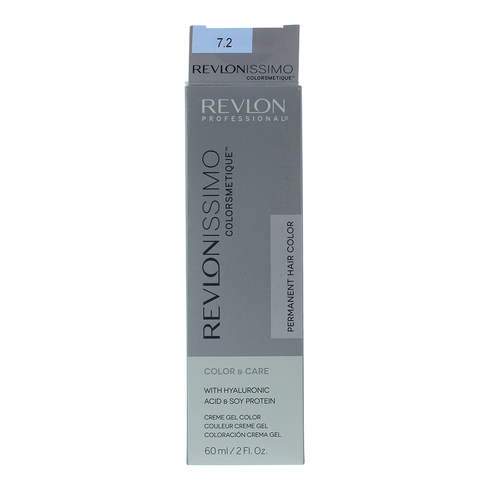 Revlon Revlonissimo Colorsmetique 7.2 Iridescent Blonde Hair Colour 60ml - Box