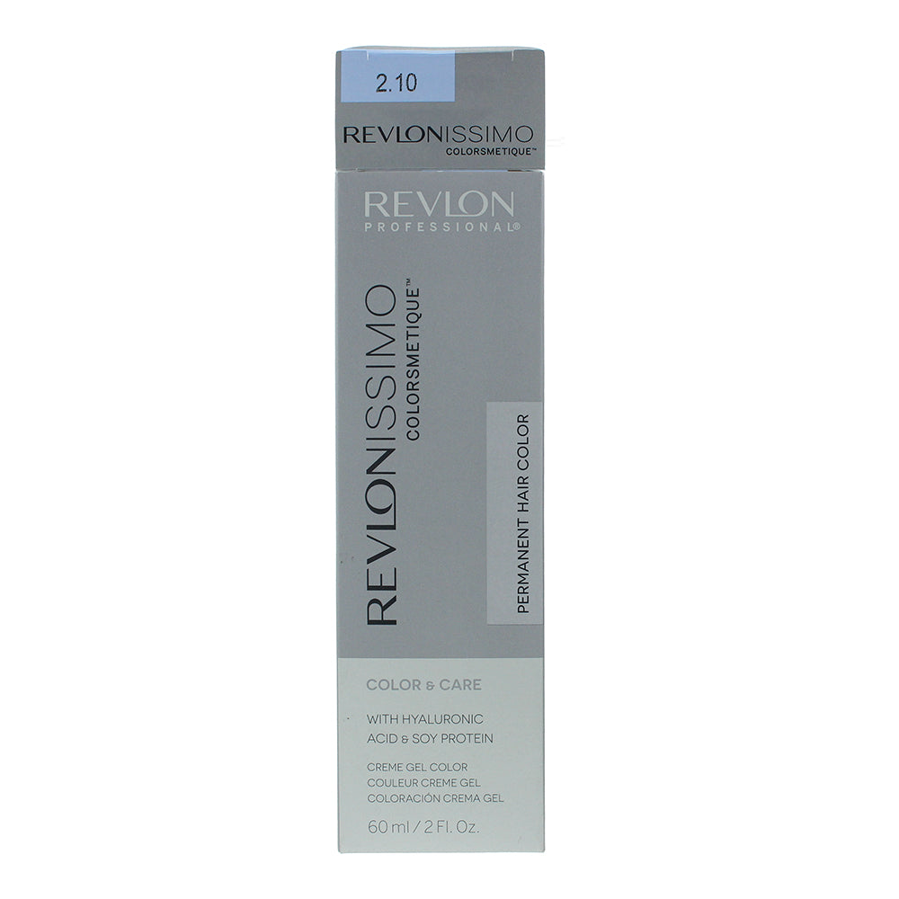 Revlon Revlonissimo Colorsmetique 2.10 Blue Black Hair Colour 60ml - Box