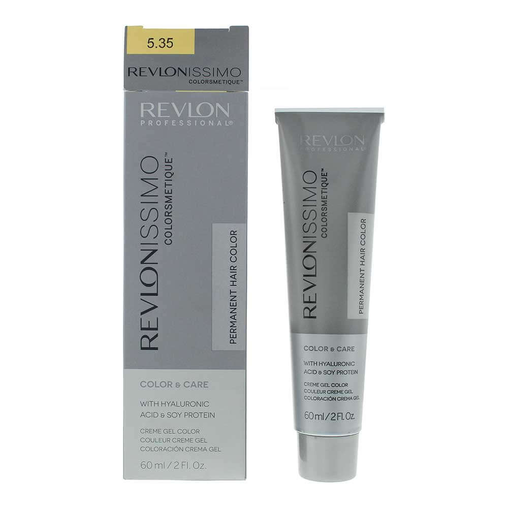 Revlon Revlonissimo Colorsmetique 5.35 Light Amber Brown Hair Colour 60ml