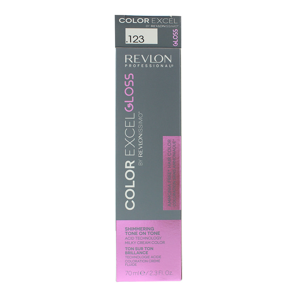Revlon Color Excel Gloss .123 Hair Colour 70ml - Box