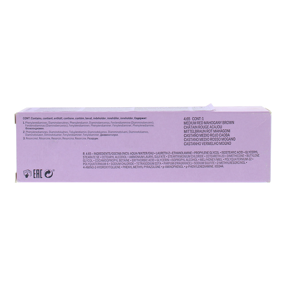 Revlon Color Excel 4.65 Medium Red Mahogany Brown Hair Colour - Ingredients