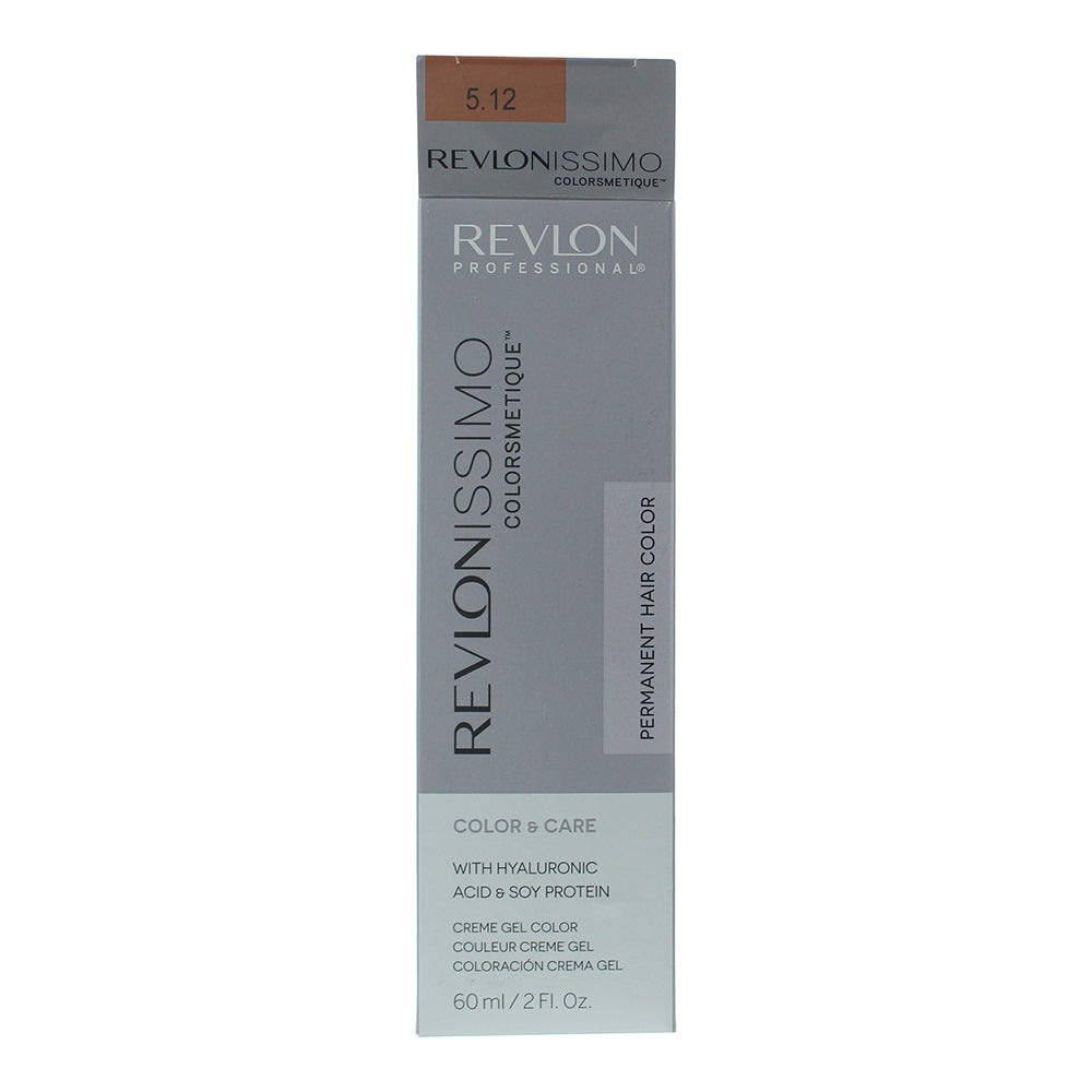 Revlon Revlonissimo Colorsmetique 5.12 Light Pearly Brown Hair Colour 60ml - Box