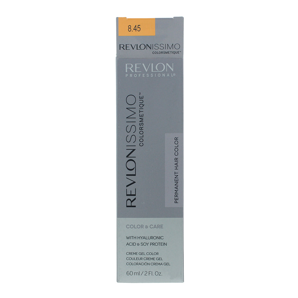 Revlon Revlonissimo Colorsmetique 8.45 Light Mahogany Copper Blonde Hair Colour  - Box