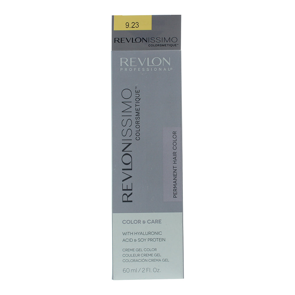 Revlon Revlonissimo Colorsmetique 9.23 Very Light Pearly Beige Blonde Hair Colou - Box