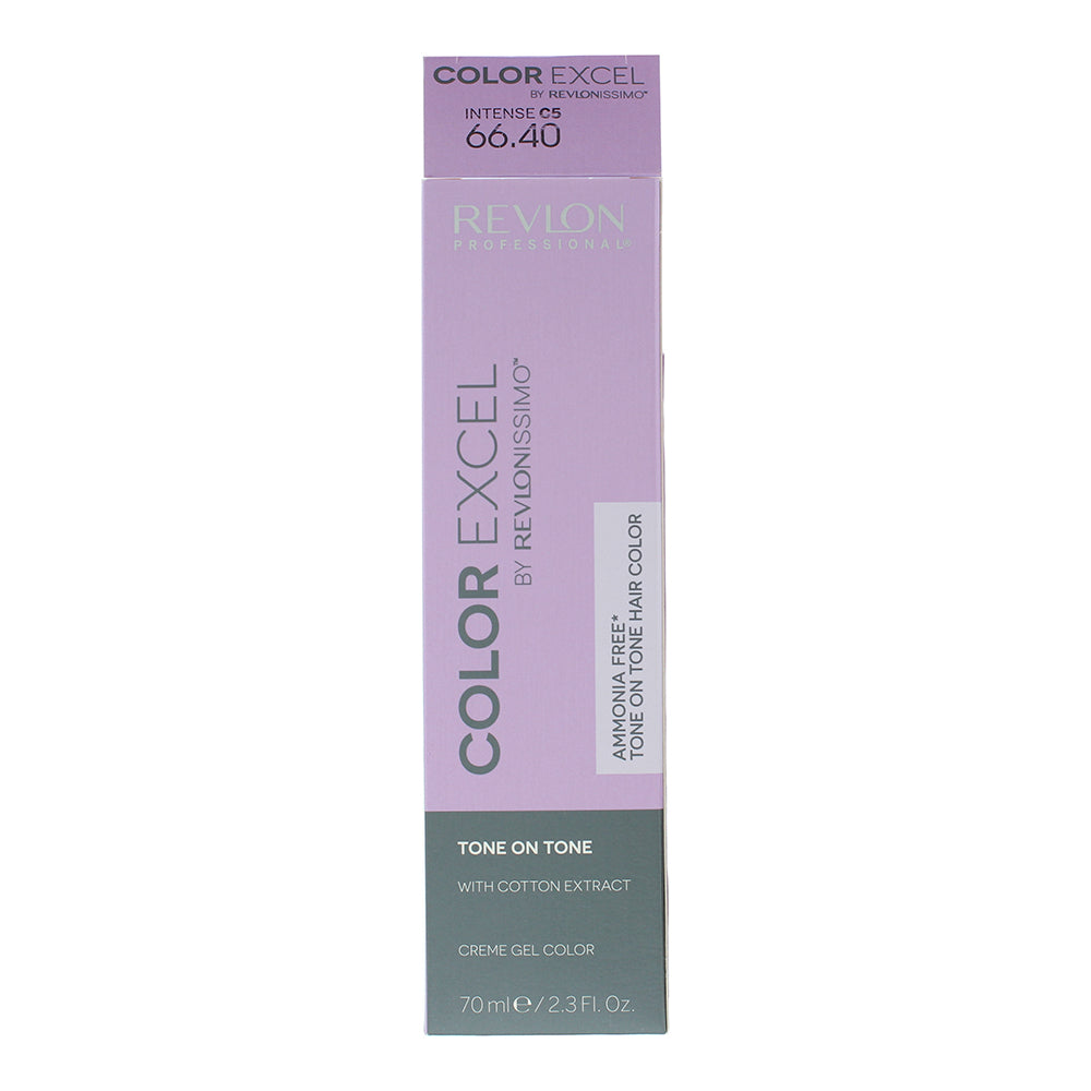 Revlon Color Excel 66.40 C5 Intense Copper Hair Colour 70ml - Box
