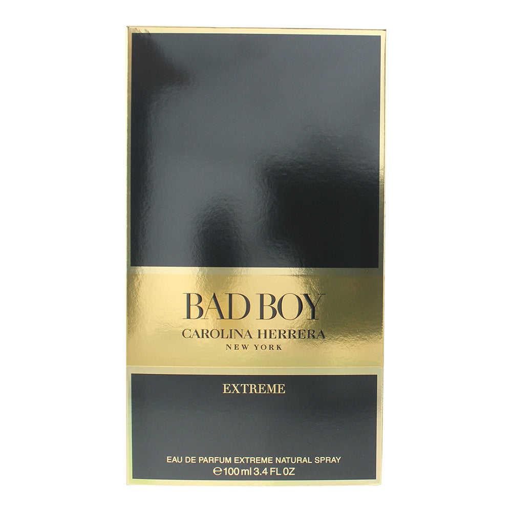 Carolina Herrera Bad Boy Extreme Eau de Parfum 100ml - Box