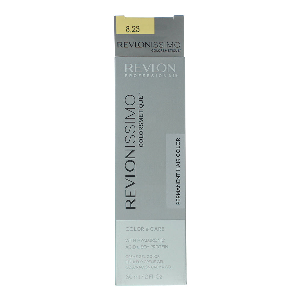 Revlon Revlonissimo Colorsmetique 8.23 Light Pearly Beige Blonde Hair Colour 60m - Box