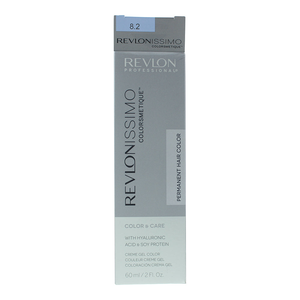 Revlon Revlonissimo Colorsmetique 8.2 Light Iridescent Blonde Hair Colour 60ml - Box