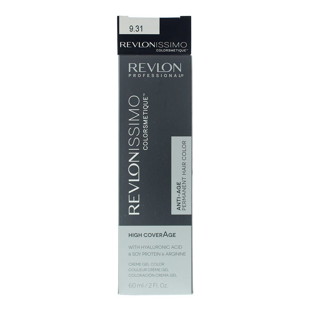 Revlon Revlonissimo Colorsmetique 9.31 Very Light Beige Blonde Hair Colour 60ml - Box