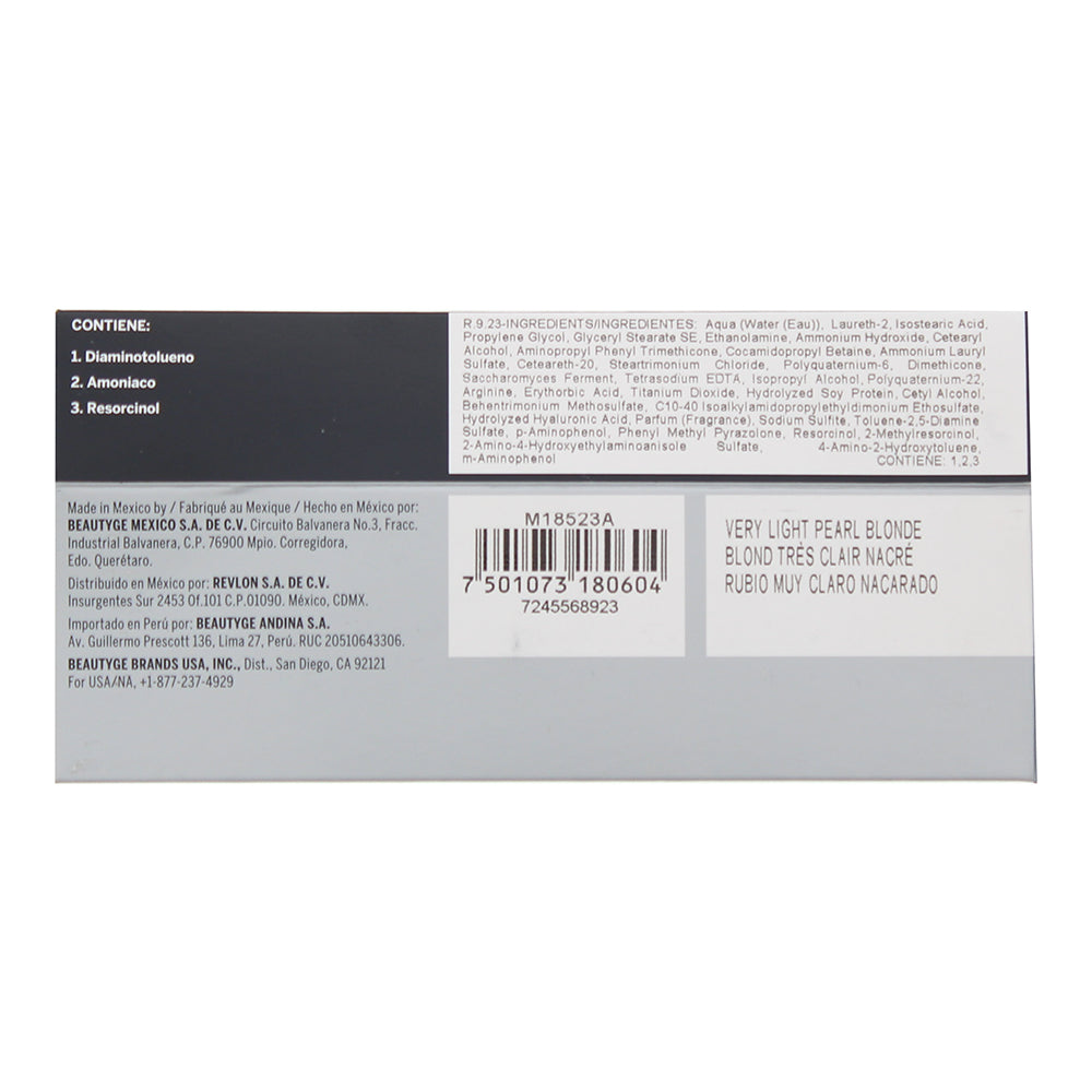 Revlon Revlonissimo Colorsmetique 9.23 Very Light Pearl Blonde Hair Colour 60ml
