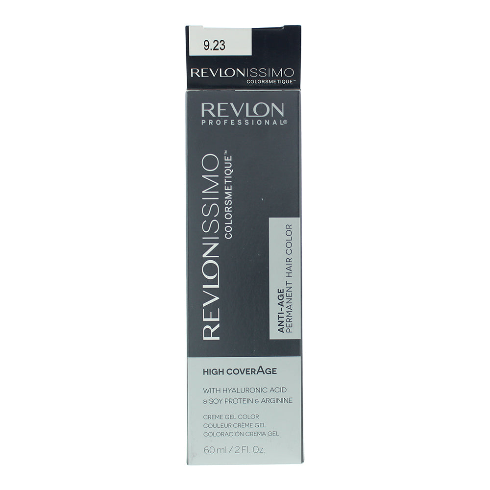 Revlon Revlonissimo Colorsmetique 9.23 Very Light Pearl Blonde Hair Colour 60ml - Box