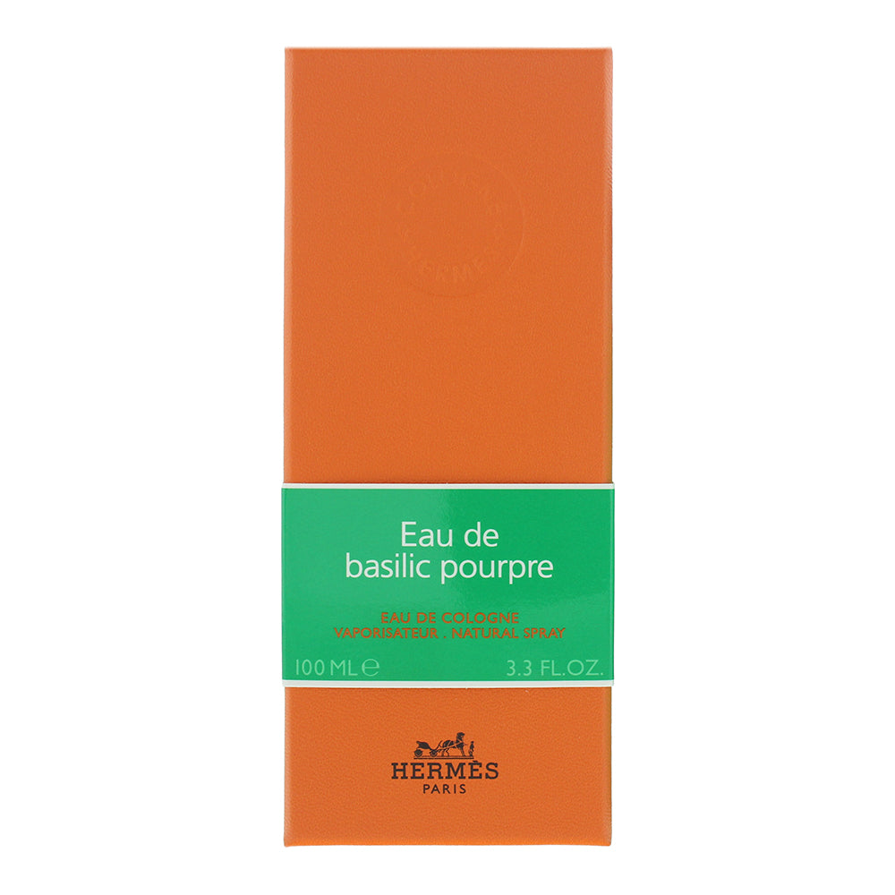 Hermès Eau De Basilic Pourpre Eau de Cologne 100ml - Box