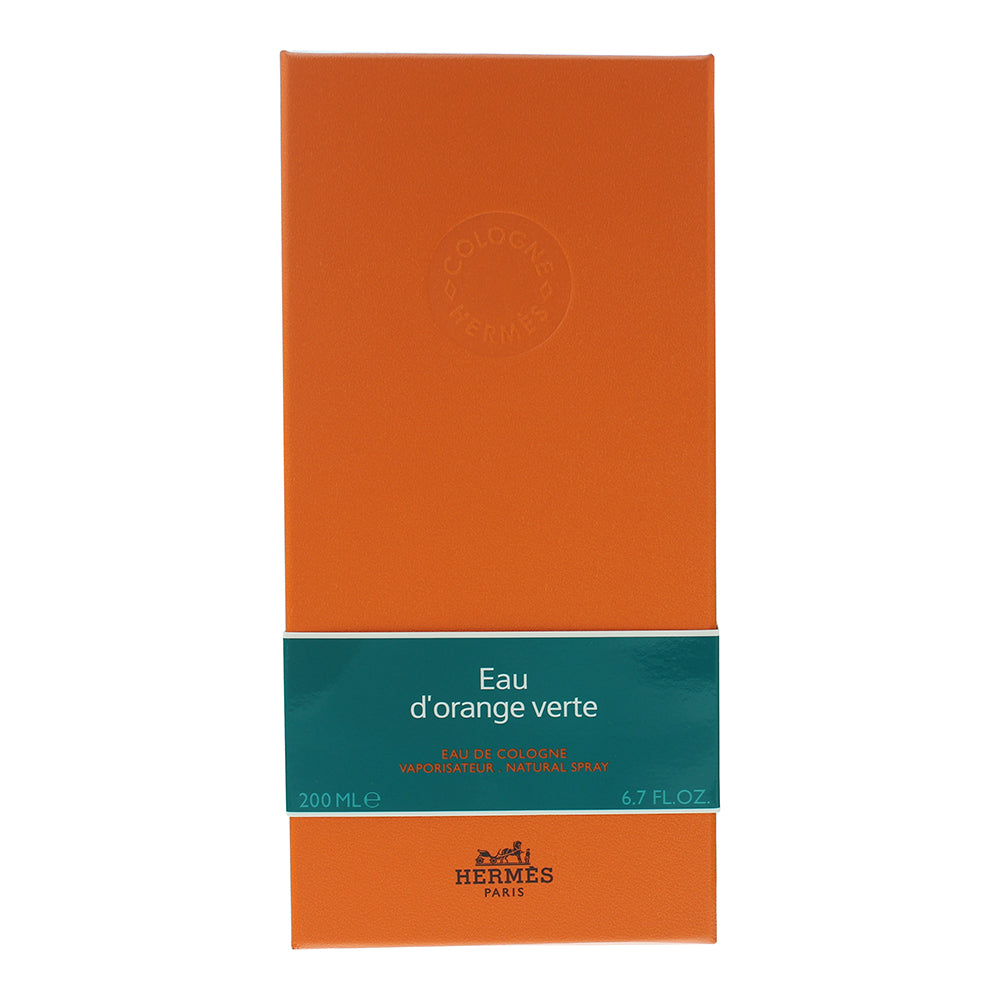 Hermès Eau D'orange Verte Eau de Cologne 200ml - Box