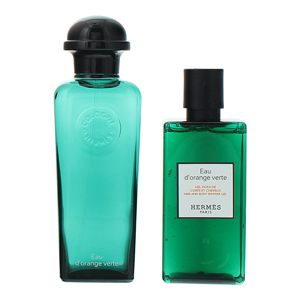 Hermès Eau D'orange Verte 2 Piece Gift Set: Eau de Cologne 100ml - Hair & Body S - Product
