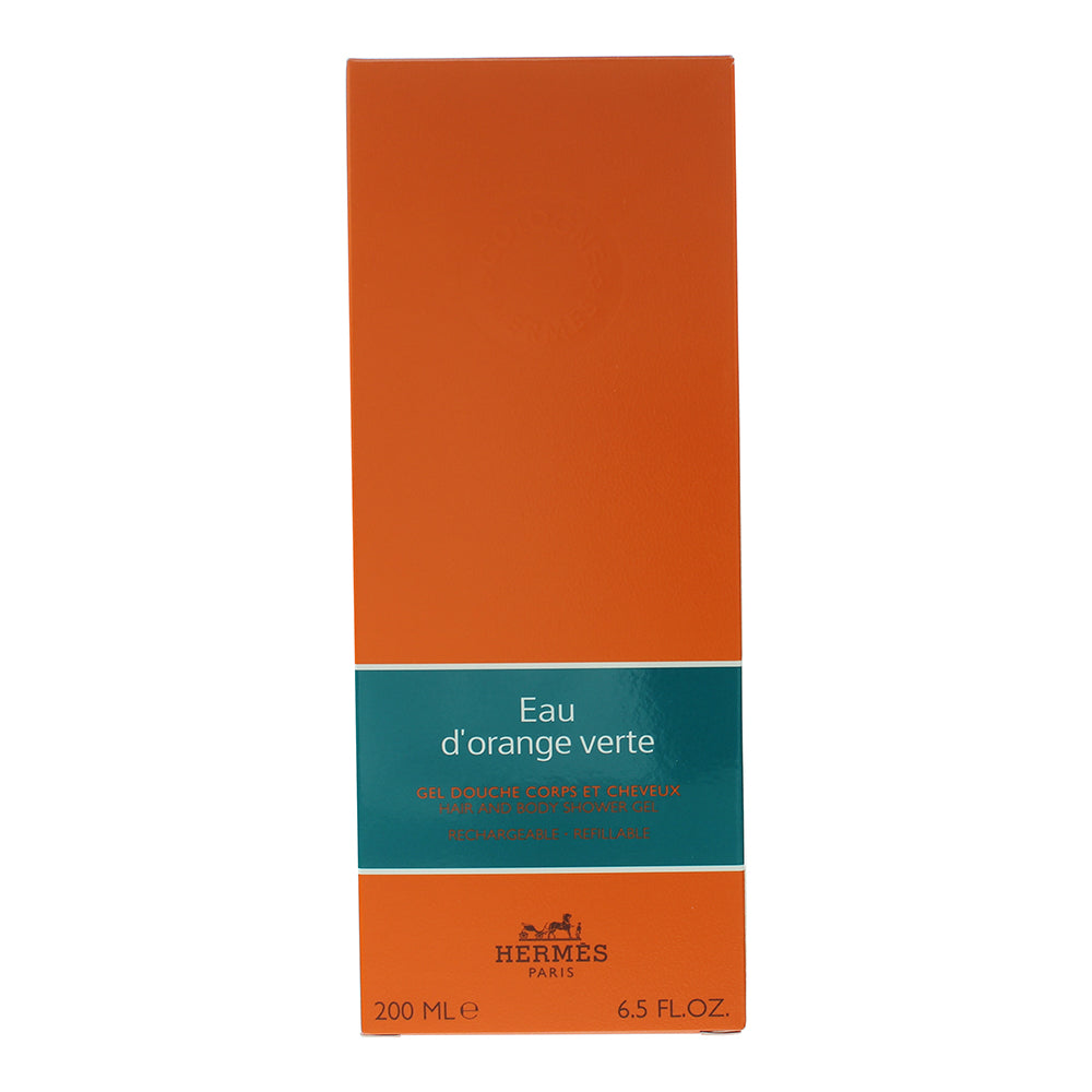 Hermès Eau D'orange Verte Hair & Body Shower Gel 200ml - Box