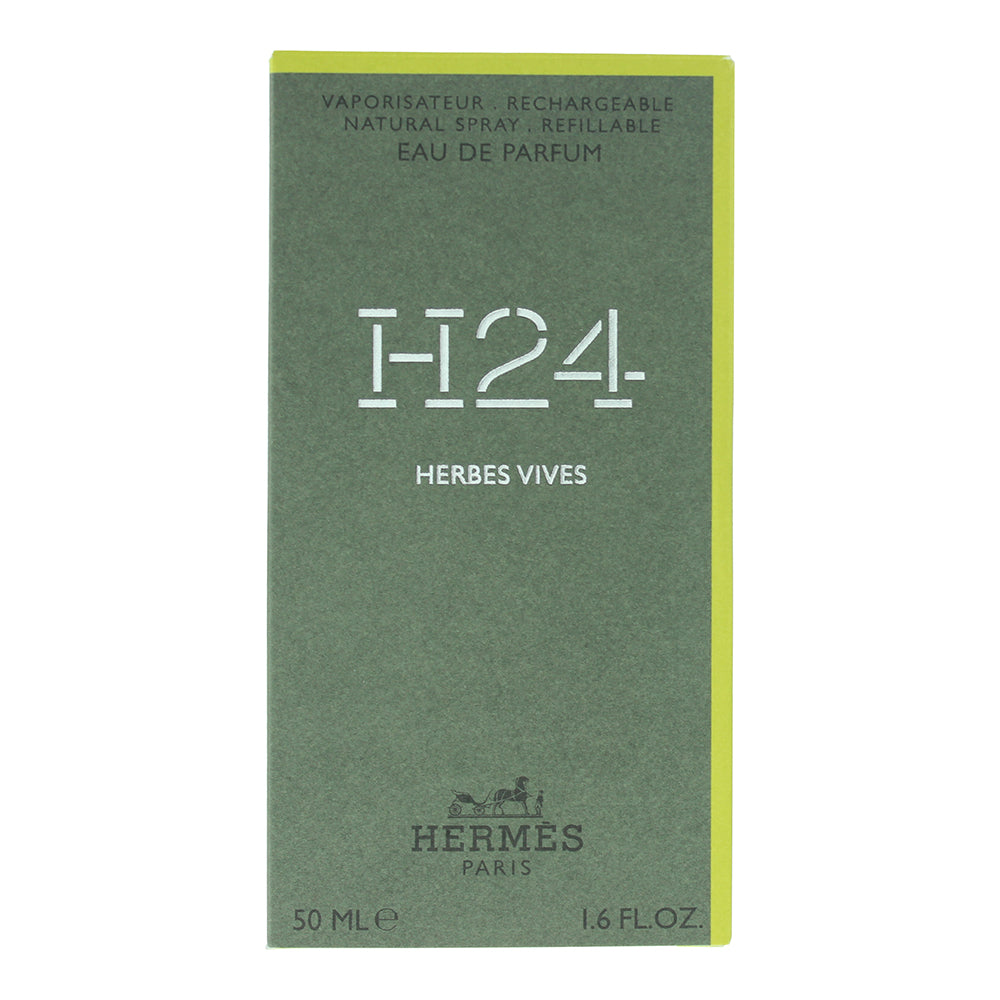 Hermès H24 Herbes Vives Rechargeable Eau de Parfum 50ml - Box