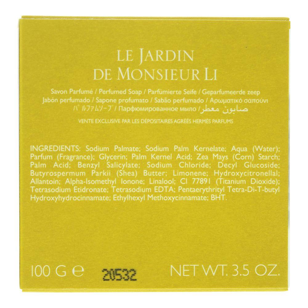 Hermès Le Jardin De Monsieur Li Soap 100ml