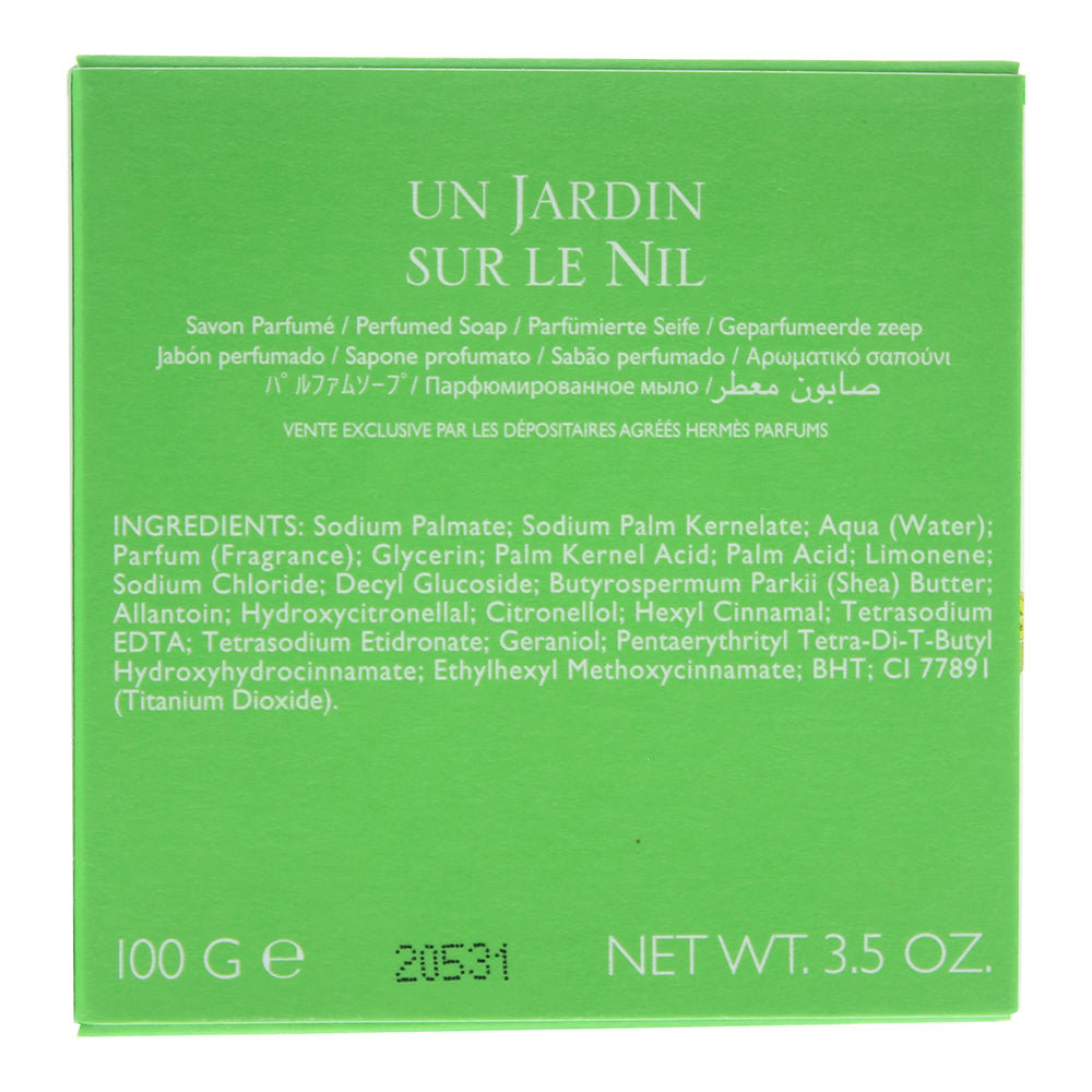 Hermès Un Jardin Sur Le Nil Soap 100g