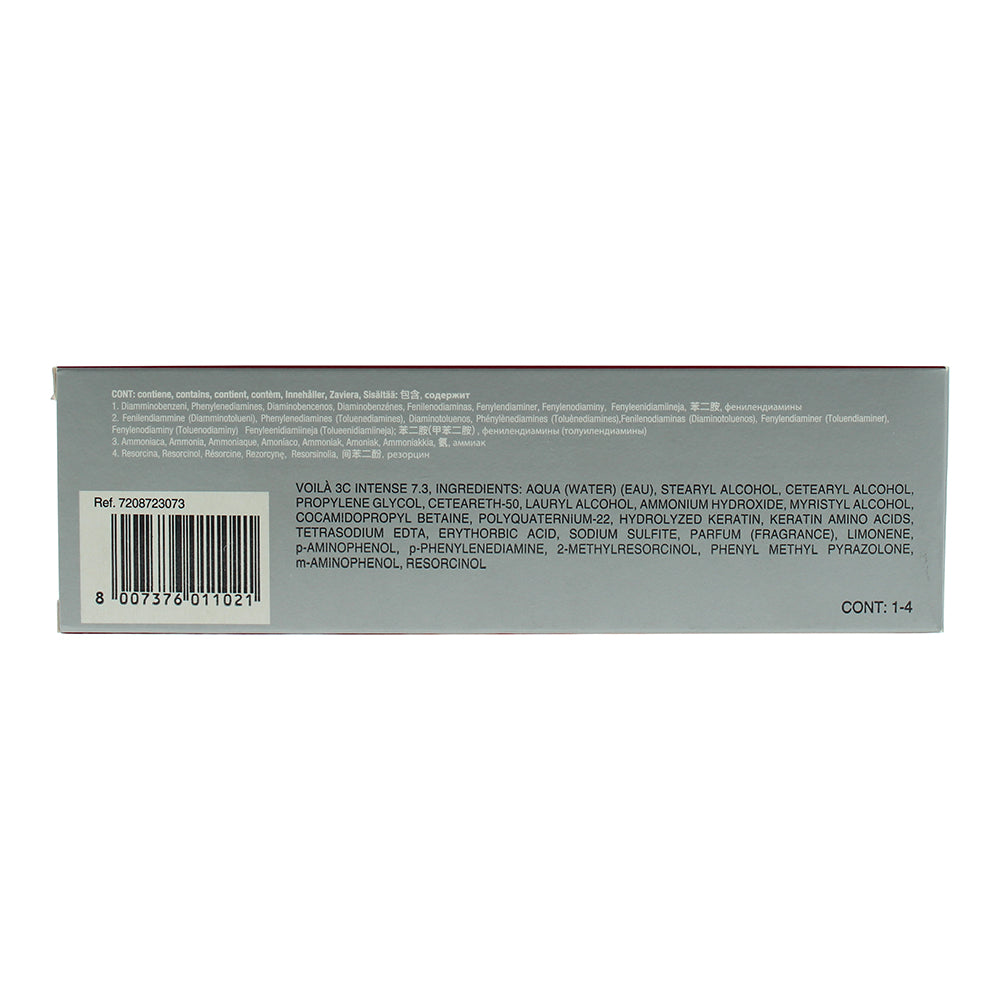 Intercosmo Voilà 3C Intense 7.3 Medium Golden Blonde Hair Colour 60ml