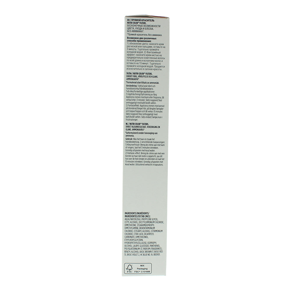 Revlon Nutri Color Filters 624 Chestnut 3 In 1 Hair Colour 100ml