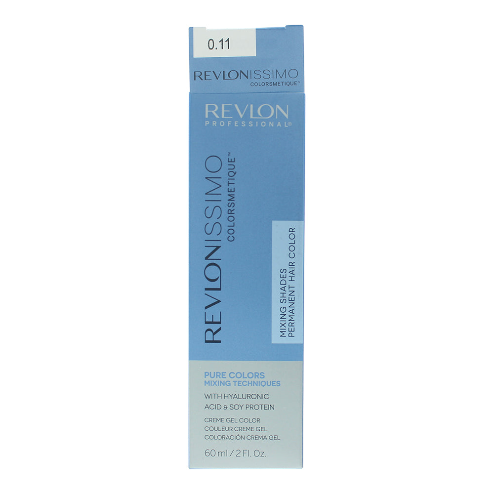 Revlon Revlonissimo Colorsmetique 0.11 Grey Hair Colour 60ml - Box