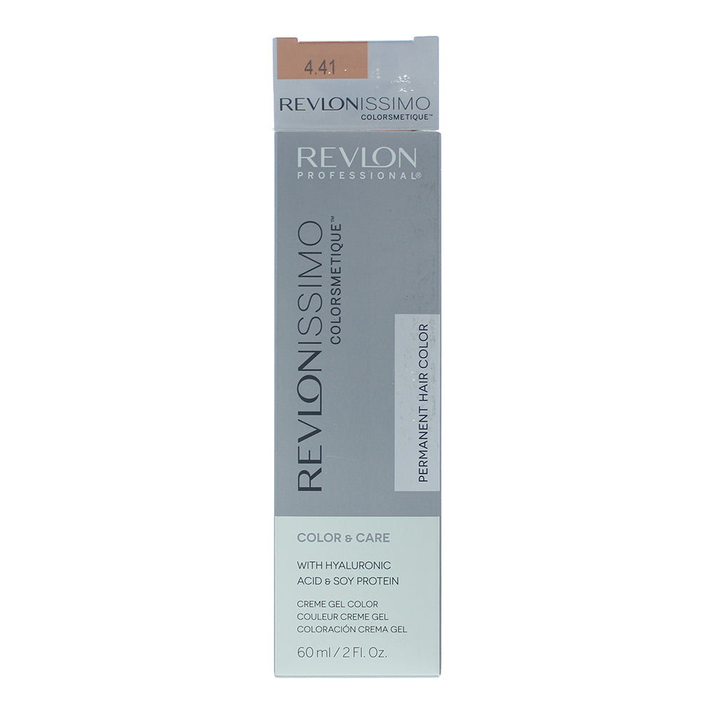 Revlon Revlonissimo Colorsmetique 4.41 Deep Chestnut Medium Brown Hair Colour 60 - Box