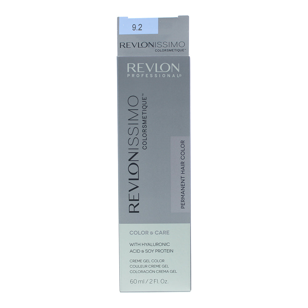 Revlon Revlonissimo Colorsmetique 9.2 Very Light Iridescent Blonde Hair Colour 6 - Box