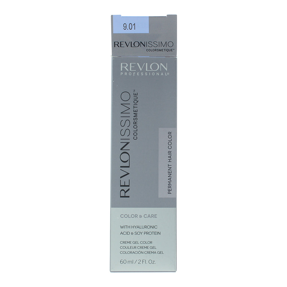 Revlon Revlonissimo Colorsmetique 9.01 Very Light Natural Ash Blonde Hair Colour - Box