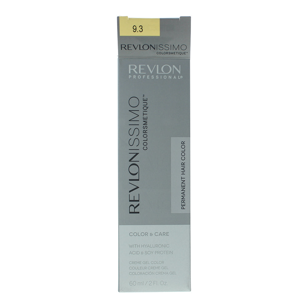 Revlon Revlonissimo Colorsmetique 9.3 Very Light Golden Blonde Hair Colour 60ml - Box