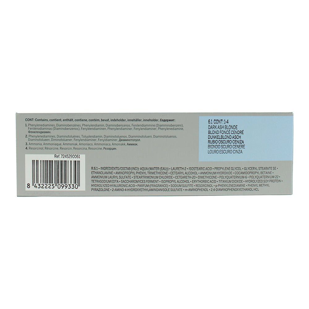 Revlon Revlonissimo Colorsmetique 6.1 Dark Ash Blonde Hair Colour 60ml