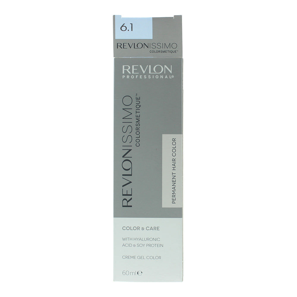Revlon Revlonissimo Colorsmetique 6.1 Dark Ash Blonde Hair Colour 60ml - Box