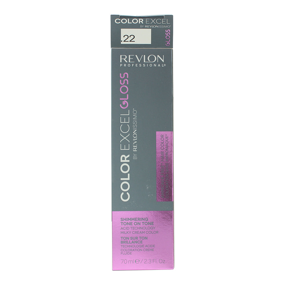 Revlon Color Excel Gloss 22 Intense Iridescent Hair  - Box