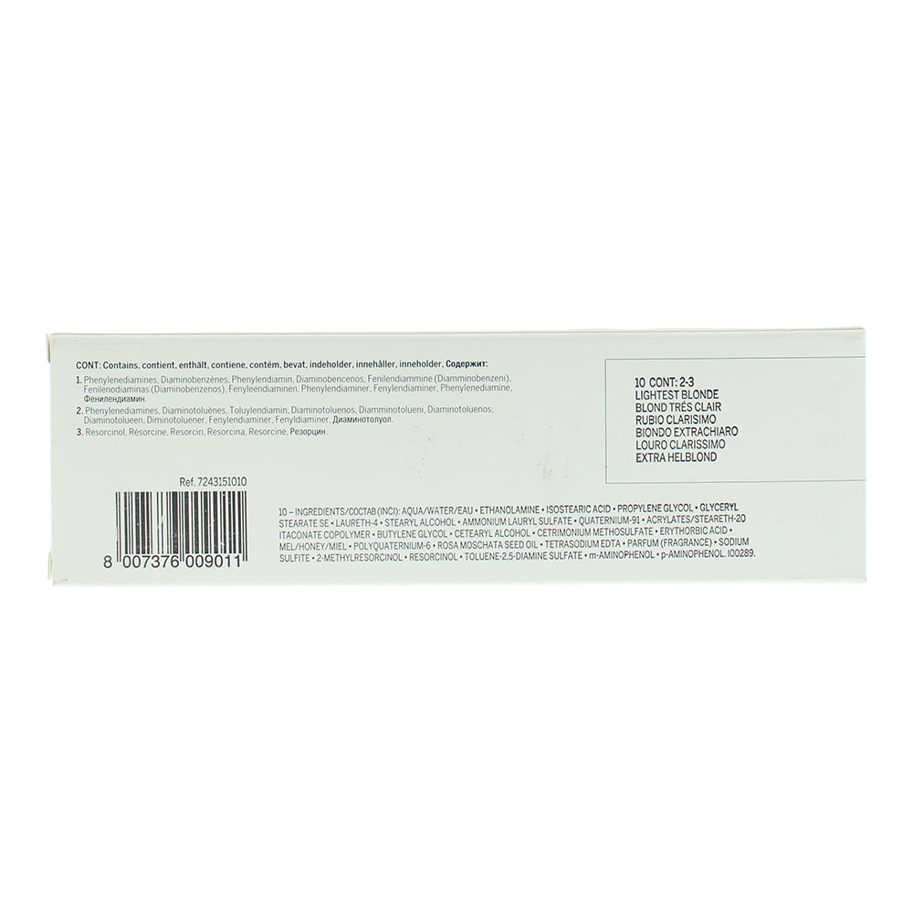 Revlon Color Sublime 10 Lightest Blonde Hair Colour 75ml